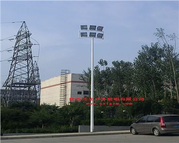 甘肅升降式高桿燈-甘肅省西安市灞橋電廠高桿燈項目